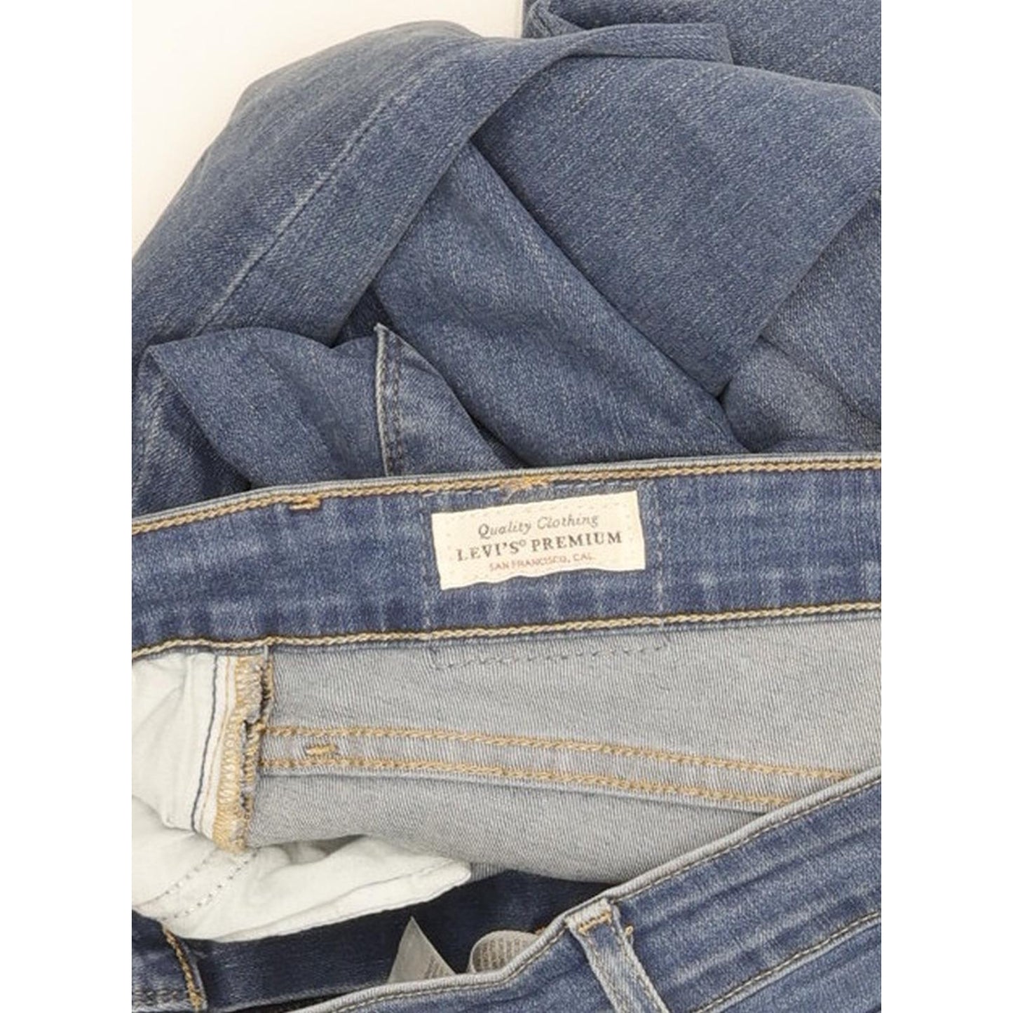 Levi's 721 Women Blue Skinny Slim Stretch Jeans W29 L30