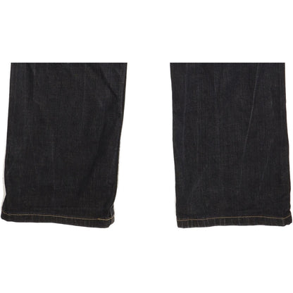 Wrangler Ace Men Navy Straight Regular Stretch Jeans W32 L33