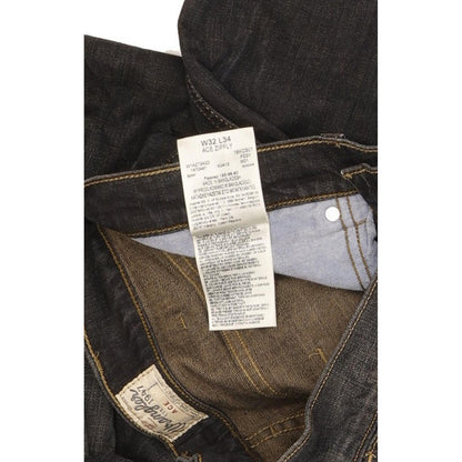 Wrangler Ace Men Navy Straight Regular Stretch Jeans W32 L33