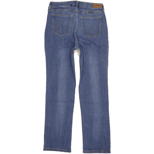 Wrangler Blue Straight Regular Jeans High Waisted W30 L31