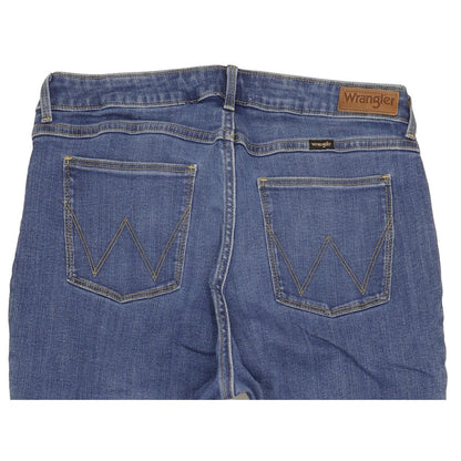 Wrangler Blue Straight Regular Jeans High Waisted W30 L31