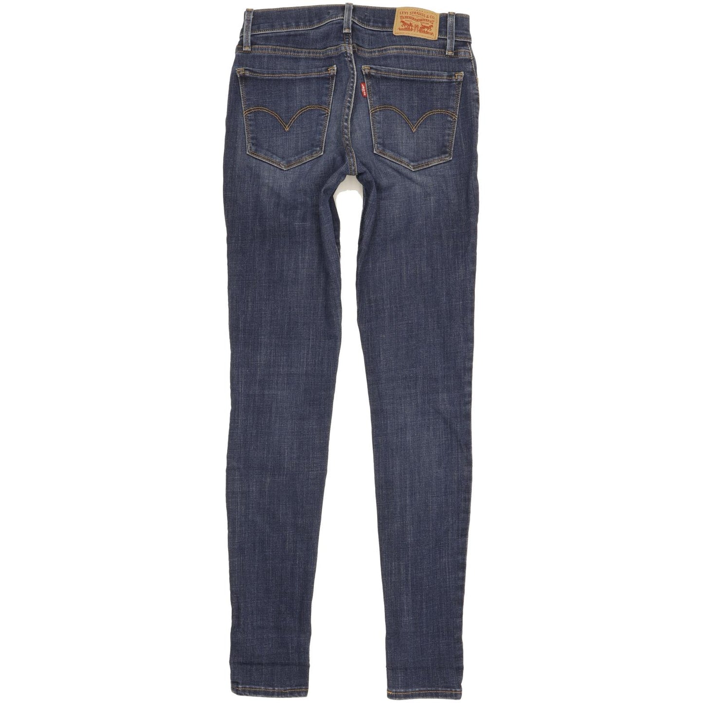 Levi's 710 Super Women Blue Skinny Slim Stretch Jeans W26 L32