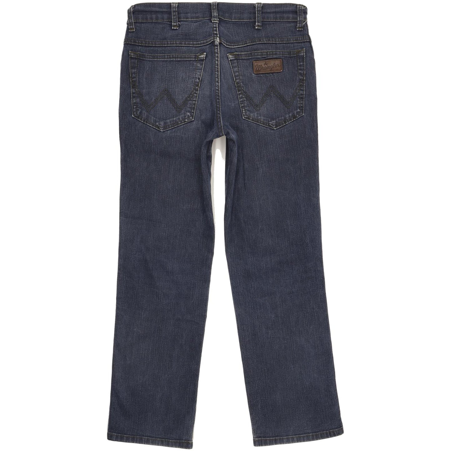 Wrangler Texas Men Blue Straight Regular Stretch Jeans W32 L30