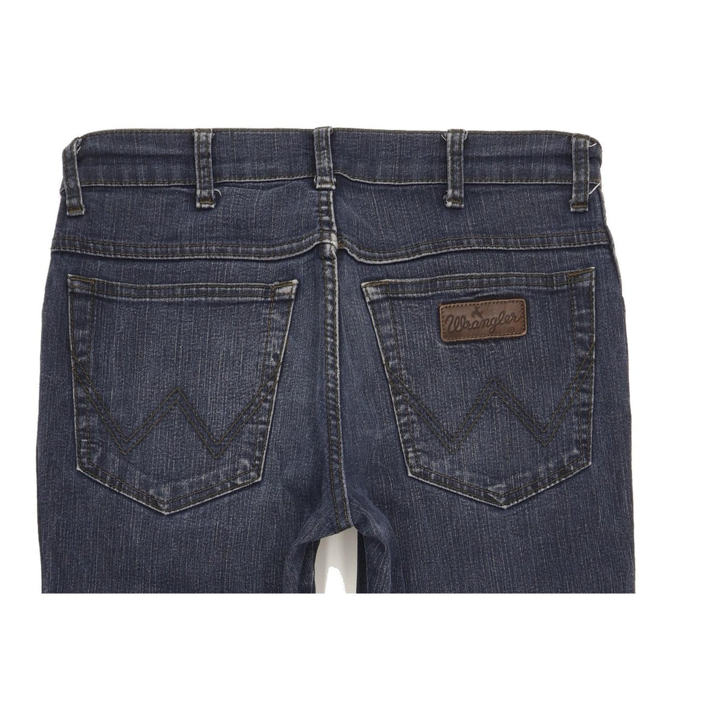 Wrangler Texas Men Blue Straight Regular Stretch Jeans W32 L30