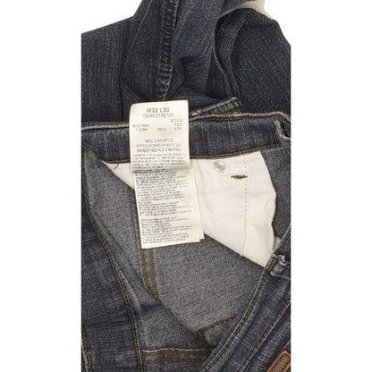 Wrangler Texas Men Blue Straight Regular Stretch Jeans W32 L30