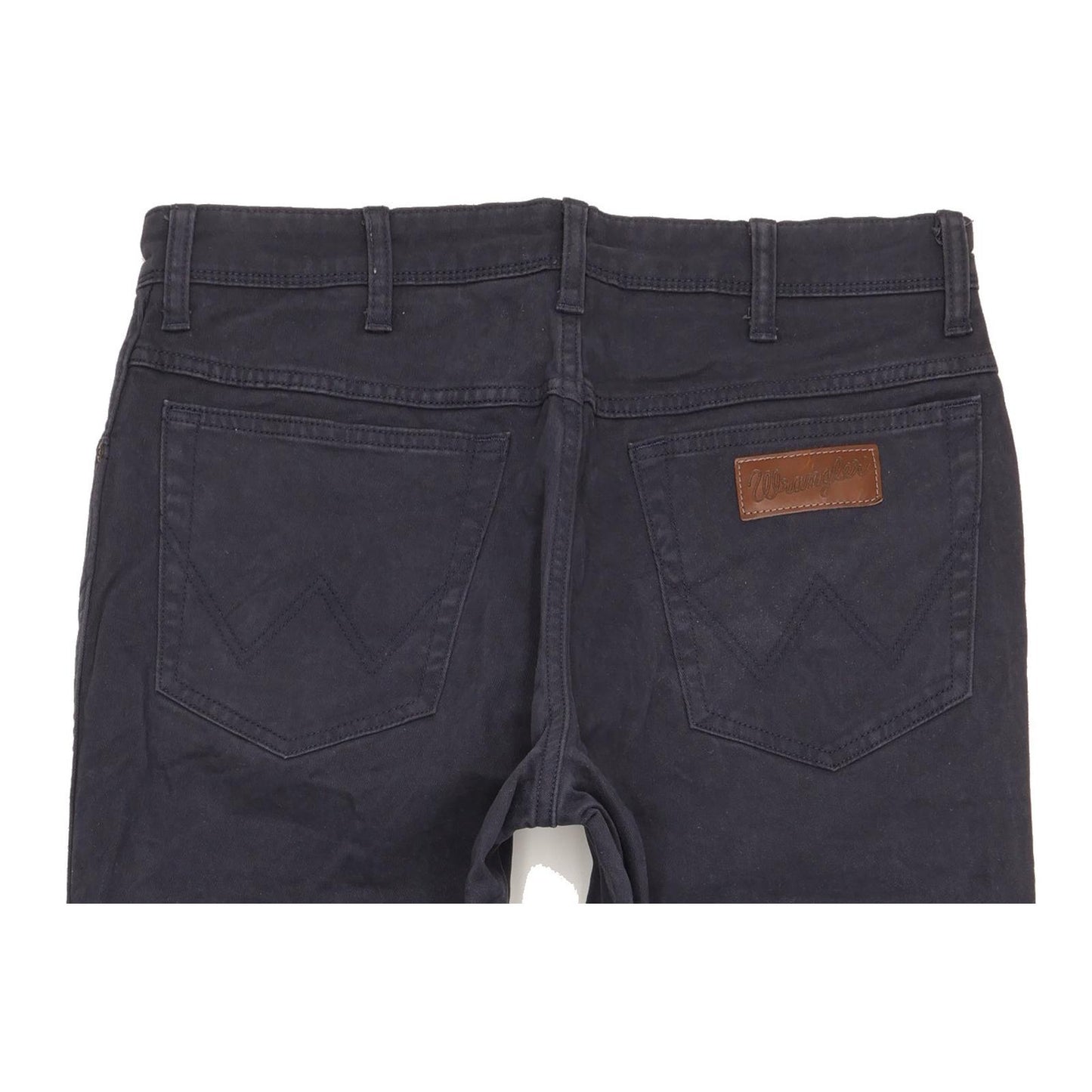 Wrangler Texas Men Navy Straight Slim Stretch Jeans W34 L32