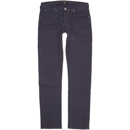 Lee Daren Men Navy Straight Slim Stretch Jeans W31 L34
