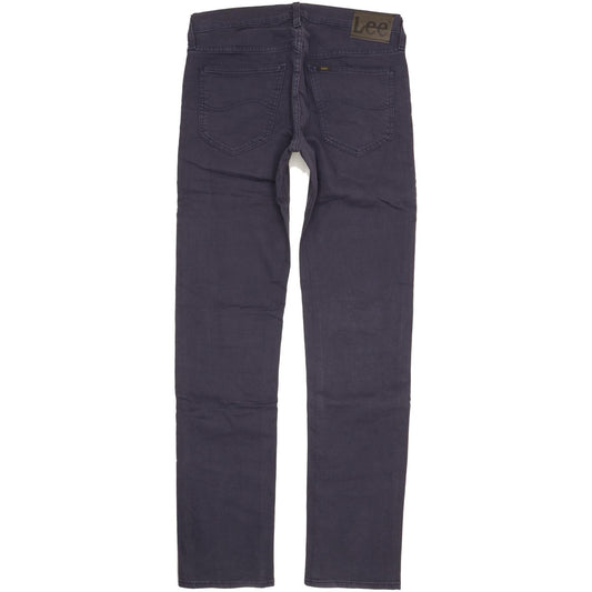 Lee Daren Men Navy Straight Slim Stretch Jeans W31 L34