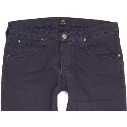 Lee Daren Men Navy Straight Slim Stretch Jeans W31 L34