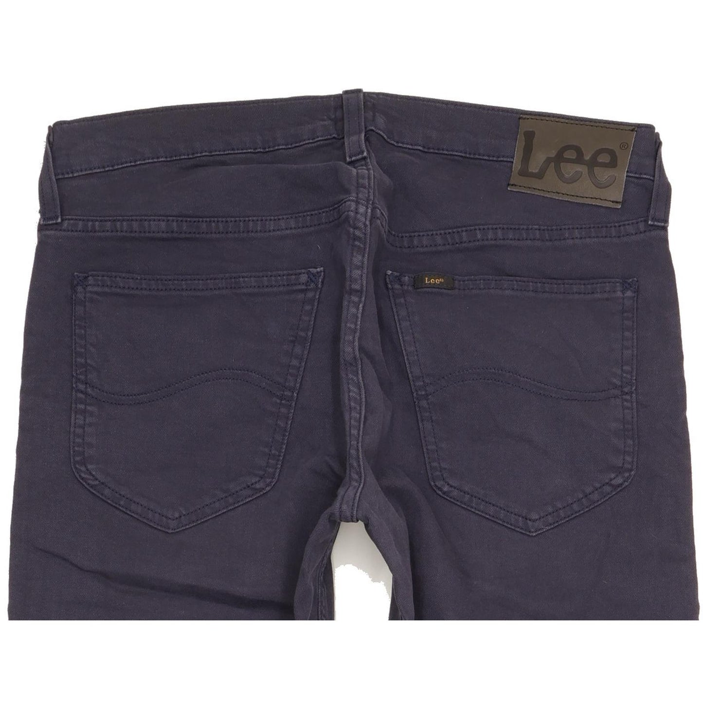 Lee Daren Men Navy Straight Slim Stretch Jeans W31 L34