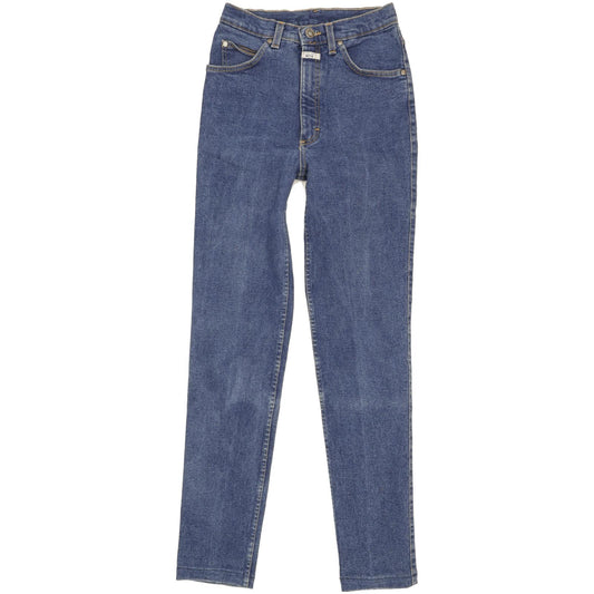 Mustang Blue Skinny Slim Stretch Jeans High Waisted W26 L30