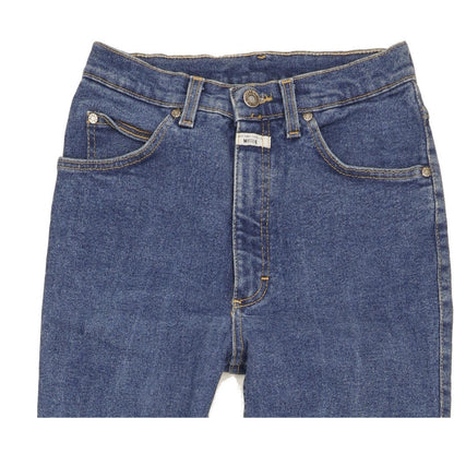 Mustang Blue Skinny Slim Stretch Jeans High Waisted W26 L30