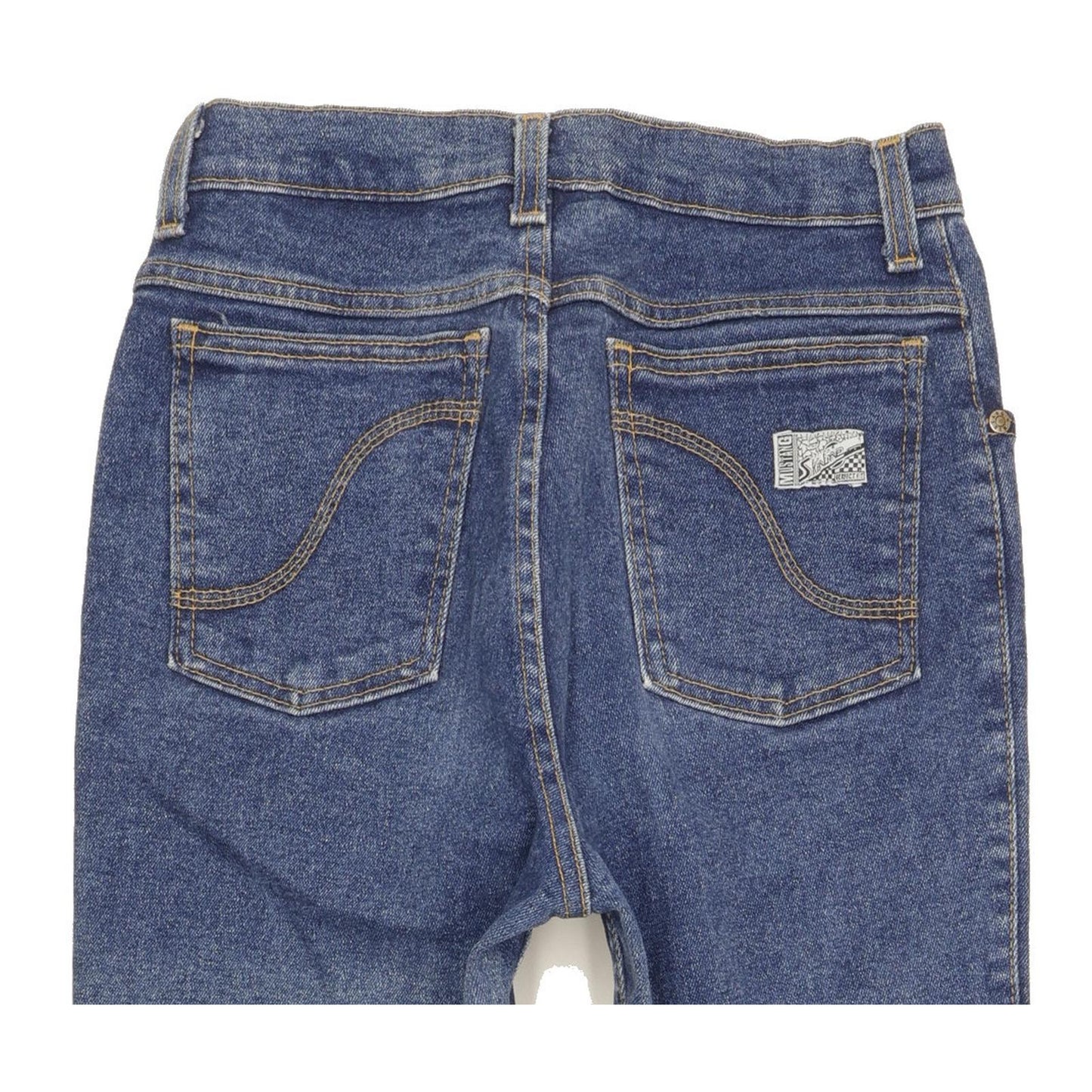 Mustang Blue Skinny Slim Stretch Jeans High Waisted W26 L30