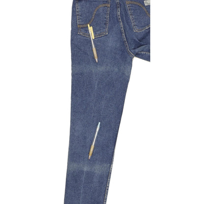 Mustang Blue Skinny Slim Stretch Jeans High Waisted W26 L30