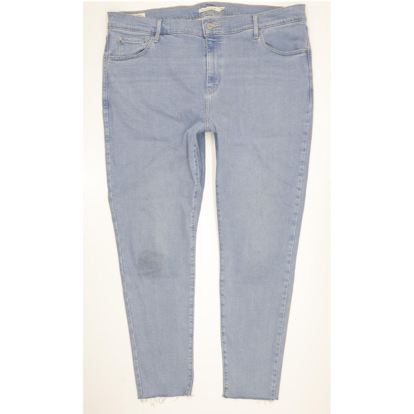 Levi's 721 Blue Skinny Slim Stretch Jeans High Waisted W40 L29