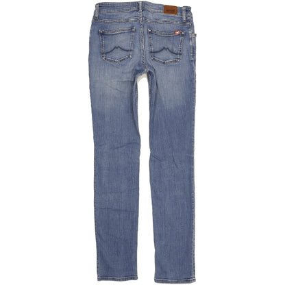 Mustang Sissy Women Blue Straight Slim Stretch Jeans W30 L33