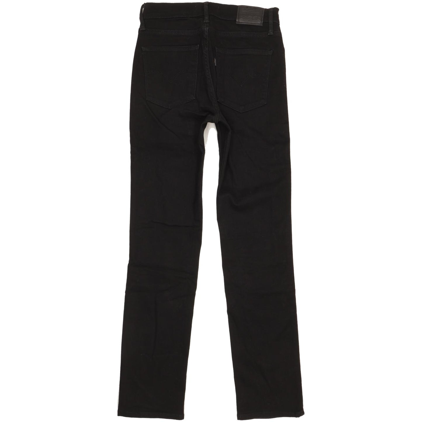 Levi's 724 Women Black Straight Slim Stretch Jeans W26 L30