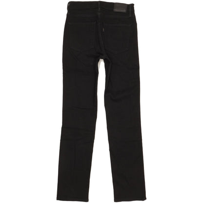 Levi's 724 Women Black Straight Slim Stretch Jeans W26 L30