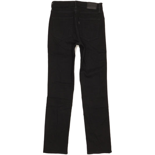 Levi's 724 Women Black Straight Slim Stretch Jeans W26 L30