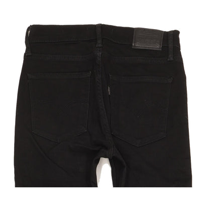 Levi's 724 Women Black Straight Slim Stretch Jeans W26 L30