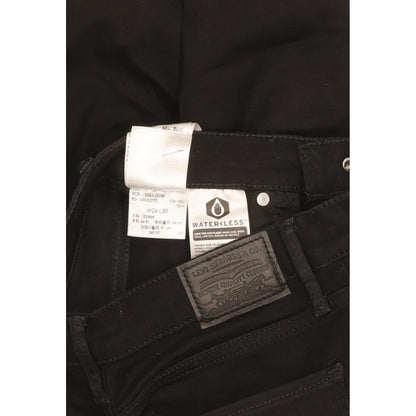 Levi's 724 Women Black Straight Slim Stretch Jeans W26 L30