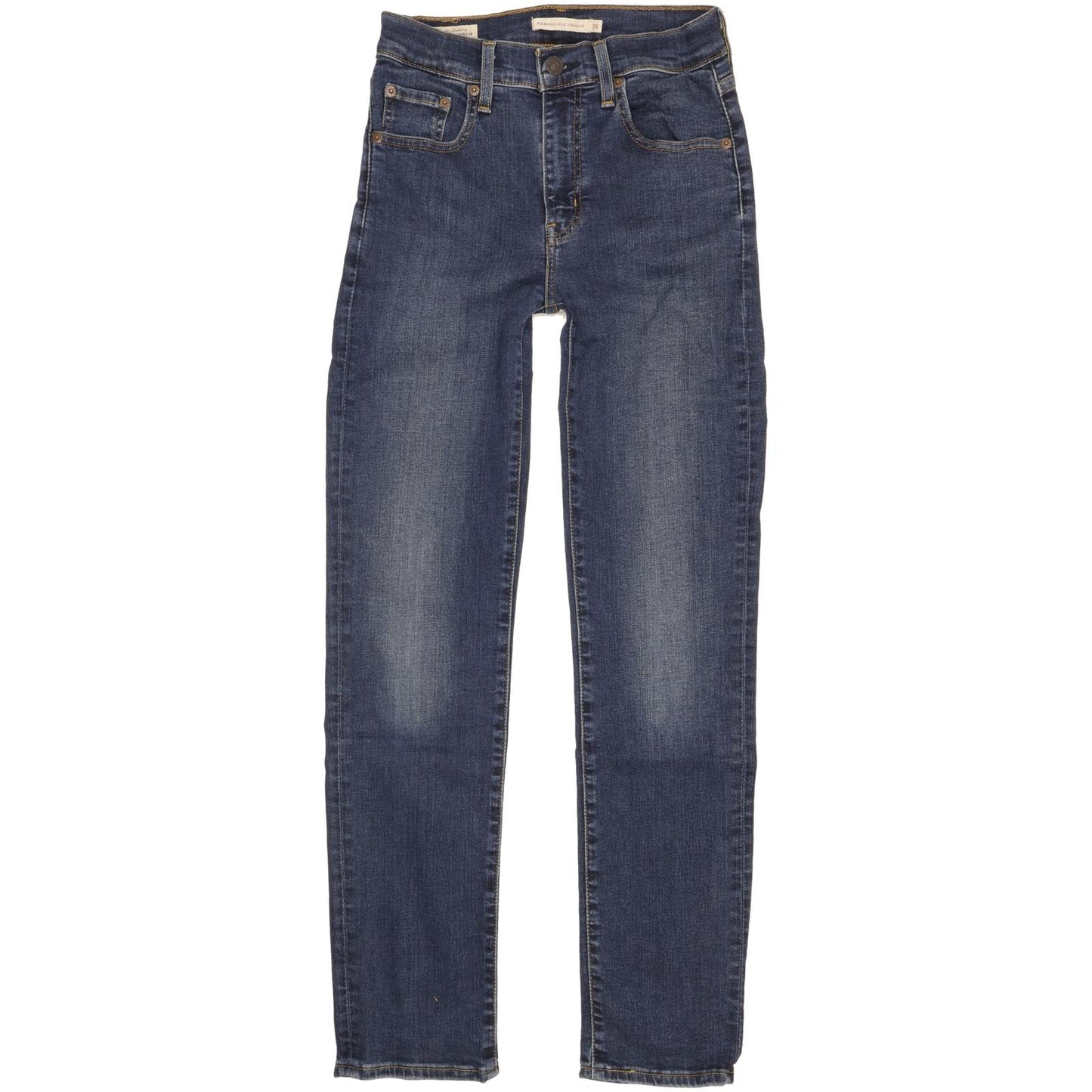 Levi's 724 Women Blue Skinny Slim Stretch Jeans W26 L30