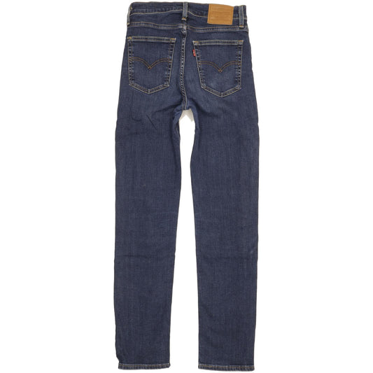 Levi's 724 Women Blue Skinny Slim Stretch Jeans W26 L30