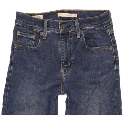 Levi's 724 Women Blue Skinny Slim Stretch Jeans W26 L30