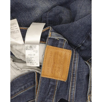 Levi's 724 Women Blue Skinny Slim Stretch Jeans W26 L30