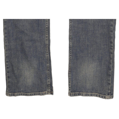 Lee Men Blue Straight Relaxed Stretch Jeans W36 L34