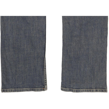 Lee Men Blue Straight Relaxed Stretch Jeans W36 L34