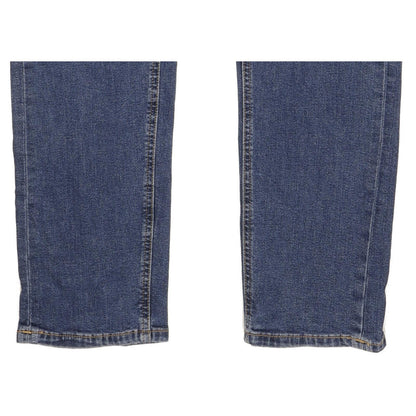 Lee Men Blue Straight Regular Stretch Jeans W33 L34