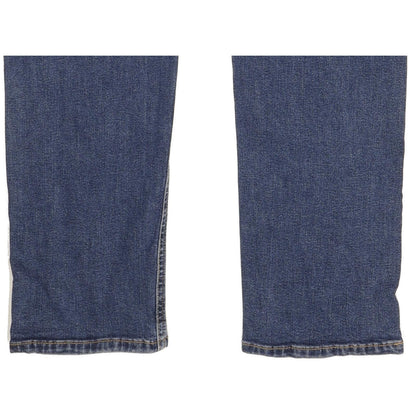 Lee Men Blue Straight Regular Stretch Jeans W33 L34