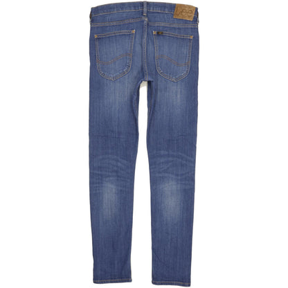 Lee Luke Men Blue Skinny Slim Stretch Jeans W32 L32