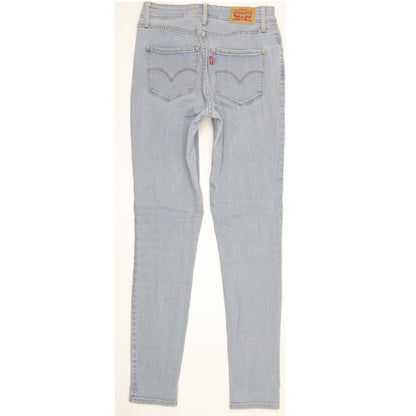 Levi's 721 Women Blue Skinny Slim Stretch Jeans W28 L32