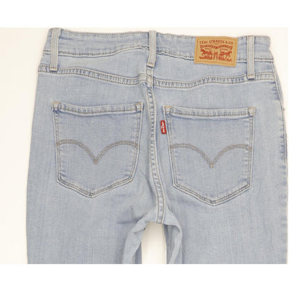 Levi's 721 Women Blue Skinny Slim Stretch Jeans W28 L32