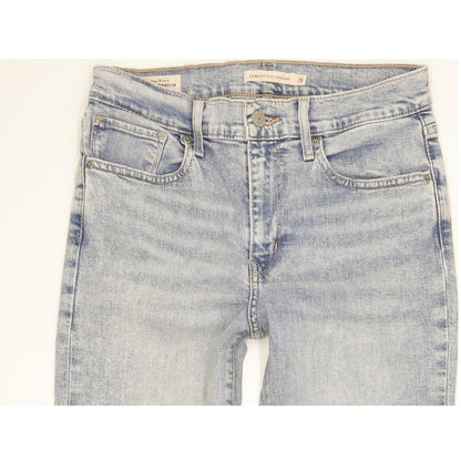 Levi's 724 Women Blue Straight Slim Stretch Jeans W28 L32