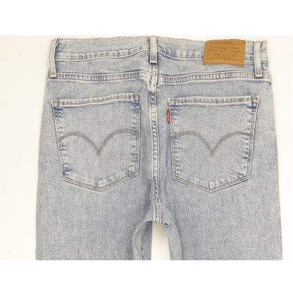 Levi's 724 Women Blue Straight Slim Stretch Jeans W28 L32