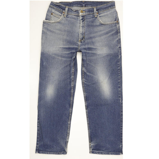 Lee Men Blue Straight Regular Jeans W32 L26