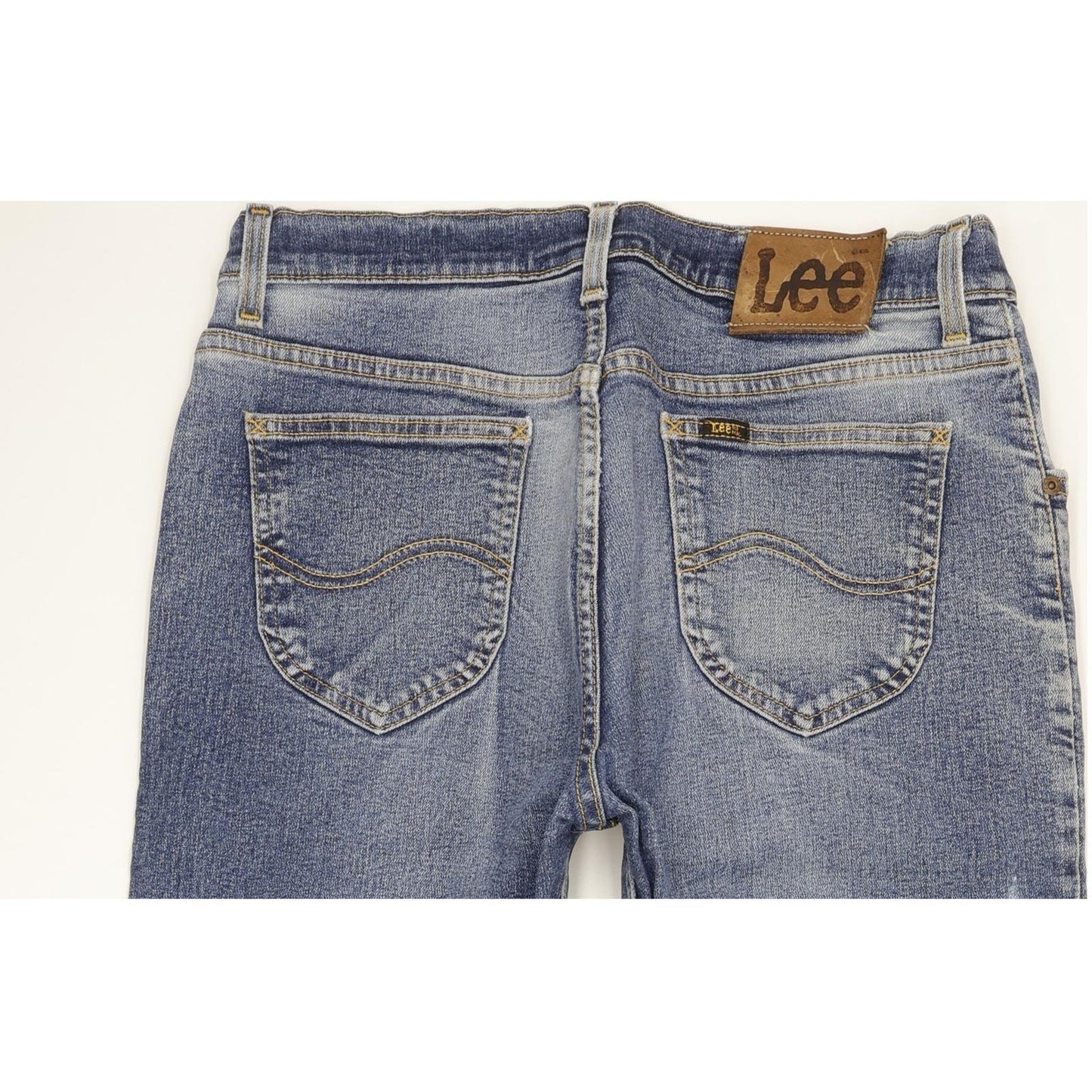 Lee Men Blue Straight Regular Jeans W32 L26