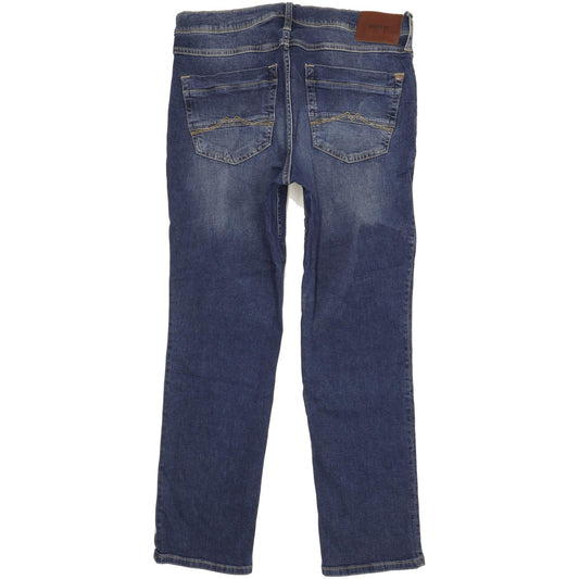Mustang Washington Men Blue Straight Regular Stretch Jeans W34 L30