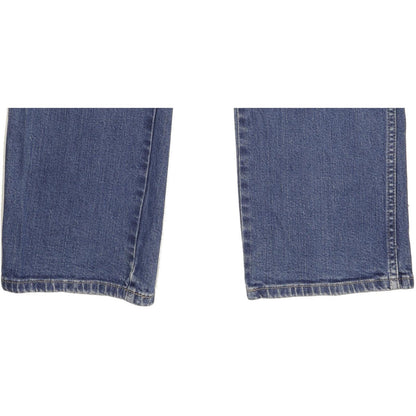 Wrangler Durable Quality Men Blue Straight Regular Stretch Jeans W34 L30
