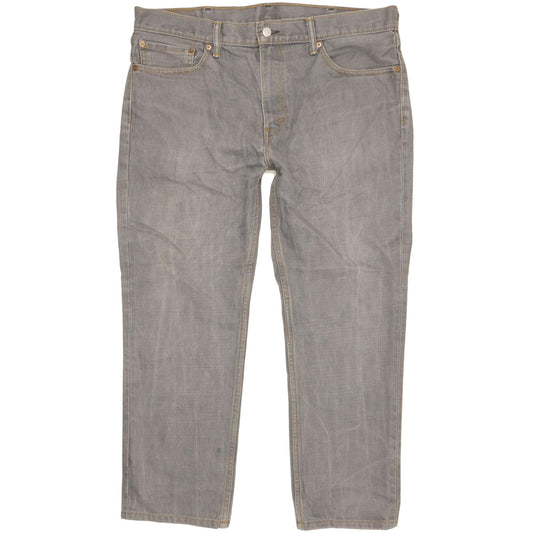 Levi's 511 Men Grey Straight Slim Stretch Jeans W38 L27