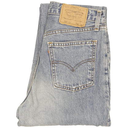 Levi's 881 Men Blue Straight Slim Jeans W30 L33