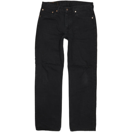 Levi's 751 Men Black Straight Regular Jeans W33 L32