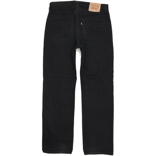 Levi's 751 Men Black Straight Regular Jeans W33 L32