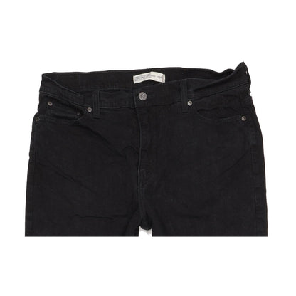 Levi's 512 Black Bootcut Slim Stretch Jeans High Waisted W32 L31