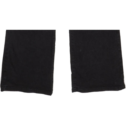 Levi's 512 Black Bootcut Slim Stretch Jeans High Waisted W32 L31