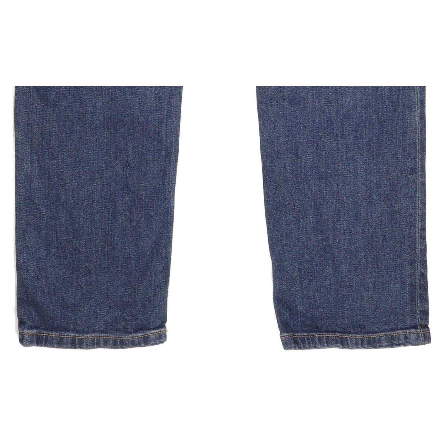 Wrangler Larston Men Blue Straight Slim Stretch Jeans W40 L32