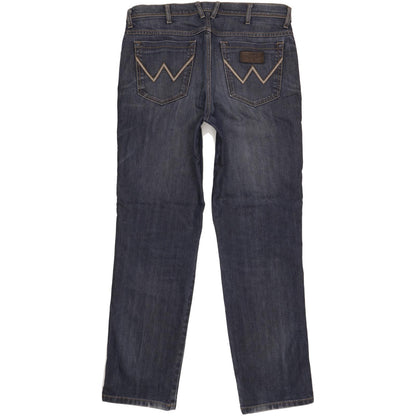 Wrangler Texas Men Blue Straight Regular Jeans W36 L32
